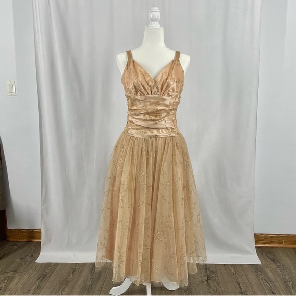 Gunne Sax | Dresses | Vtg Jessica Mcclintock Gunne Sax Sleeveless ...